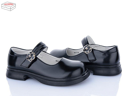 Туфли Apawwa B5709PU black в магазине Фонтан Обуви