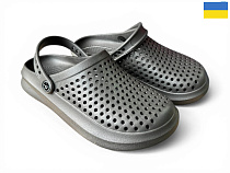 Кроксы Rai Shoes 504 графіт в магазине Фонтан Обуви