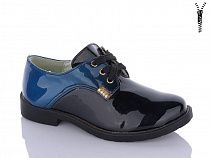 Туфли Aoda G809A black-blue в магазине Фонтан Обуви