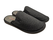 Тапочки Rai Shoes TD01 графіт в магазине Фонтан Обуви