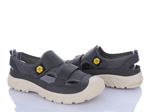 Сандалии Baolikang Y307 grey в магазине Фонтан Обуви