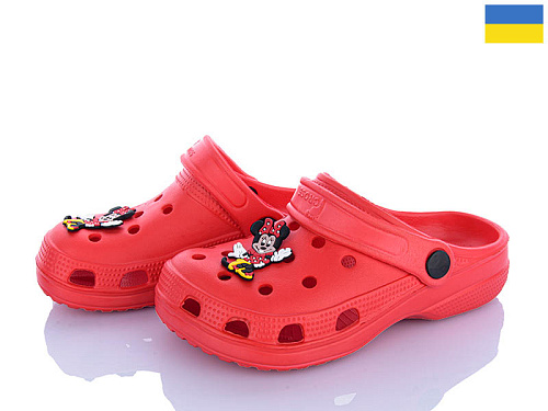 Кроксы Vladimir Cross 017 червоний в магазине Фонтан Обуви