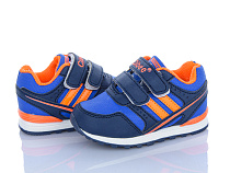 Кроссовки Apawwa F632 d.blue-orange в магазине Фонтан Обуви