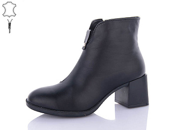 Ботинки Qq Shoes 641-1 шк-black в магазине Фонтан Обуви