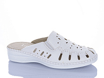 Шлепанцы Leguzaza 501-6 white в магазине Фонтан Обуви