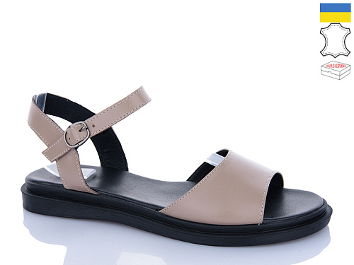 Босоножки Sali 57 капучино чор-п.батал в магазине Фонтан Обуви