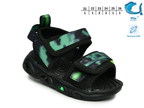 Босоножки Том.М 65039A LED в магазине Фонтан Обуви