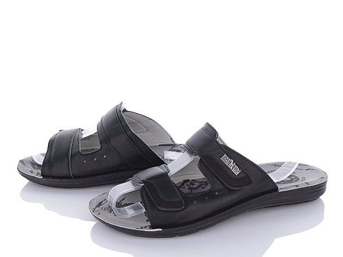 Шлепанцы Oskar Ш5507 black в магазине Фонтан Обуви