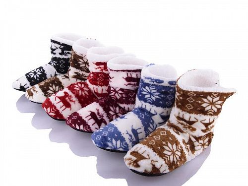 Тапочки No Brand 1478 mix в магазине Фонтан Обуви