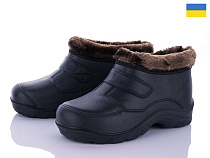 Галоши Успіх Крок Б02 черный в магазине Фонтан Обуви