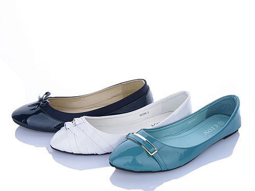 Балетки Viktoria 77-11 mix в магазине Фонтан Обуви