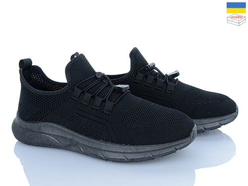 Кроссовки Paolla 2503 чорний в магазине Фонтан Обуви