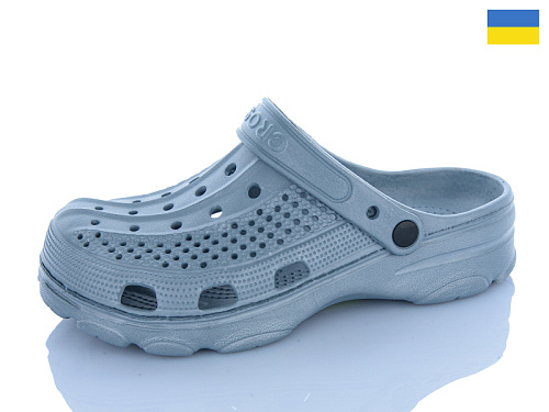 Кроксы Sanlin2 SV21 св.сірий в магазине Фонтан Обуви