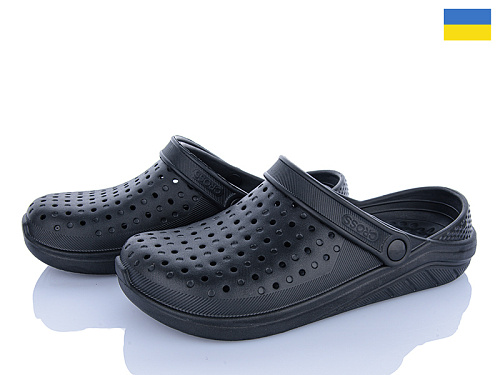 Кроксы Vladimir Cross 025 чорний в магазине Фонтан Обуви