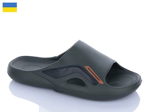 Шлепанцы Progress 131 хакі в магазине Фонтан Обуви