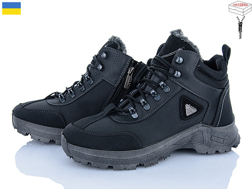 Ботинки Львов База Dago М28-01 чорний в магазине Фонтан Обуви