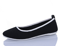 Балетки Jibukang 0277 black в магазине Фонтан Обуви