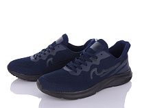 Кроссовки No Brand GL929-3 navy батал в магазине Фонтан Обуви