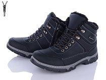 Ботинки Baolikang MX2502 black в магазине Фонтан Обуви