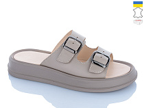 Шлепанцы Sali 91 капучино к кап-п. в магазине Фонтан Обуви