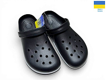 Кроксы Rai Shoes 520 чорний в магазине Фонтан Обуви