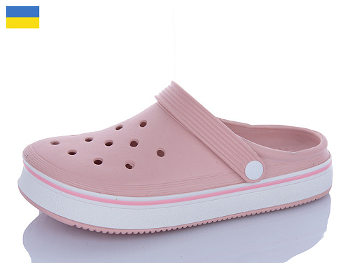 Кроксы M&L Alex13 ML4001 пудра в магазине Фонтан Обуви