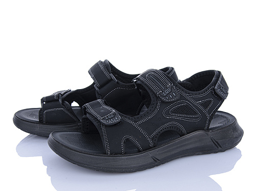 Сандалии Lqd A055 black в магазине Фонтан Обуви