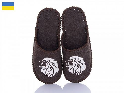 Тапочки Vends 309M коричневий в магазине Фонтан Обуви