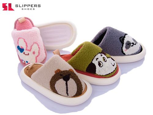 Тапочки Slipers 23-152 mix в магазине Фонтан Обуви