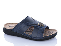 Шлепанцы Oskar 01-40 синій в магазине Фонтан Обуви