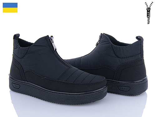 Ботинки Paolla MK1 чорний в магазине Фонтан Обуви