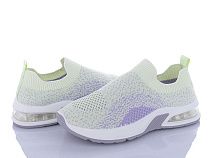 Кроссовки Violeta 92-35 green-purple в магазине Фонтан Обуви