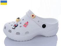 Кроксы Luckline 5139-377 Джибітси асорті в магазине Фонтан Обуви