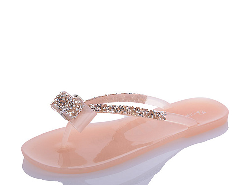 Шлепанцы Rama JL08 nude в магазине Фонтан Обуви