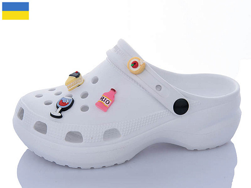 Кроксы Luckline 5139-377 Джибітси асорті в магазине Фонтан Обуви