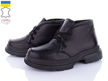 Ботинки Royal Shoes 14 black хутро в магазине Фонтан Обуви