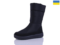 Дутики Demur 0012-2 чорний в магазине Фонтан Обуви