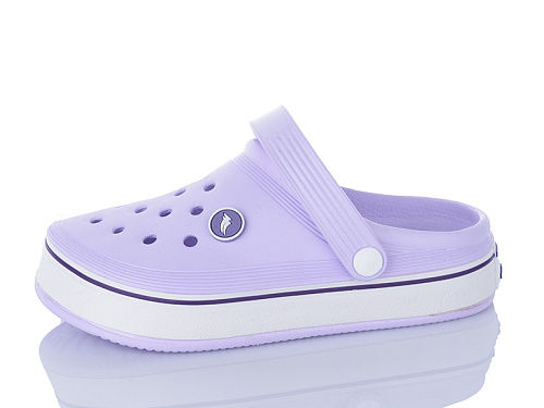 Кроксы Stt 39 бузковий (37-41) в магазине Фонтан Обуви