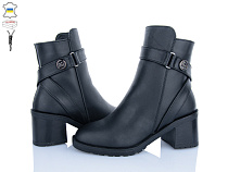 Ботинки Mona Liza 814 чорний шк. в магазине Фонтан Обуви