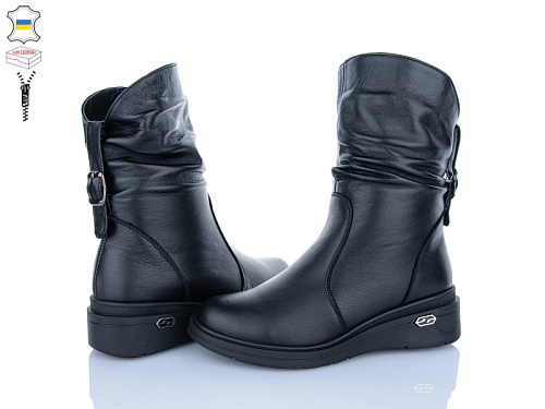 Ботинки Mona Liza 911T чорний в магазине Фонтан Обуви