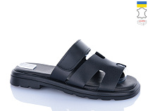 Шлепанцы Sali 8-2 чорний к чор-п. в магазине Фонтан Обуви