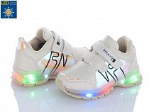 Кроссовки Fzd LC032-38 beige LED в магазине Фонтан Обуви