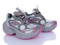 Кроссовки Clibee D23991 grey-pink в магазине Фонтан Обуви