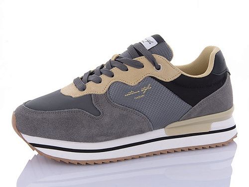 Кроссовки Restime JWO24034 grey в магазине Фонтан Обуви