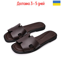 Шлепанцы Gratis SL-3100 коричневий в магазине Фонтан Обуви