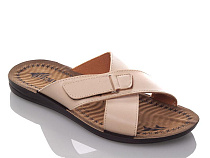 Шлепанцы Gurkem MKD6377 beige в магазине Фонтан Обуви