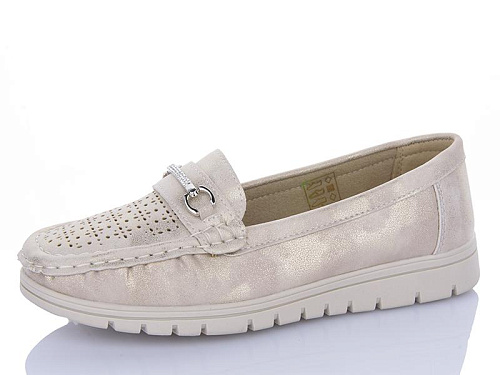 Туфли X&L JSD007 beige в магазине Фонтан Обуви