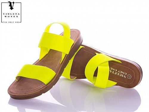 Босоножки Violeta 8-302 yellow в магазине Фонтан Обуви
