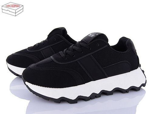 Кроссовки Viktoria RF1646 black в магазине Фонтан Обуви