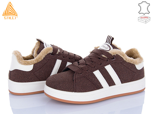 Кроссовки Stilli Group JH100-1 шкіра в магазине Фонтан Обуви